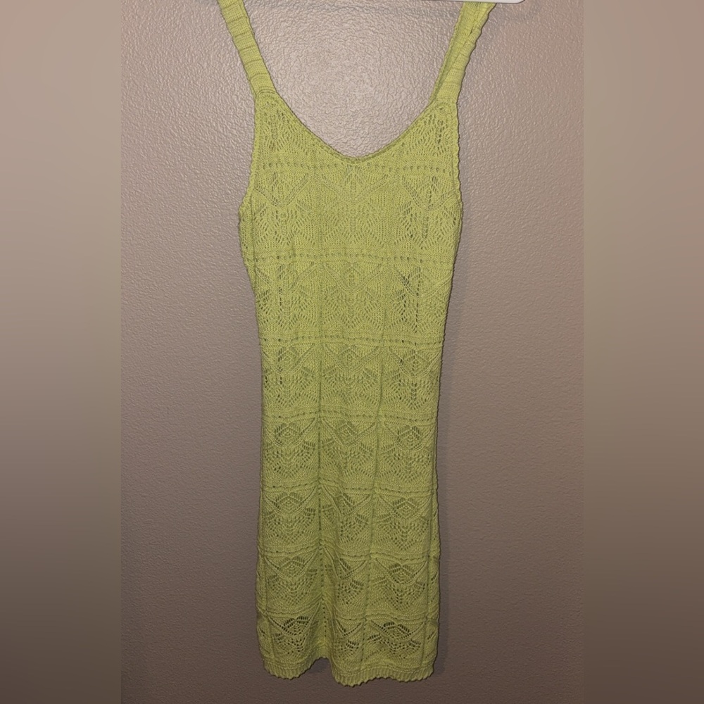 Freshman Vibrant Green Knit Top